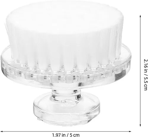 Vista 8 de Cepillo de limpieza facial de cerdas suaves, limpiador facial manual para limpieza profunda de poros, exfoliante y cuidado de la piel, cepillo
