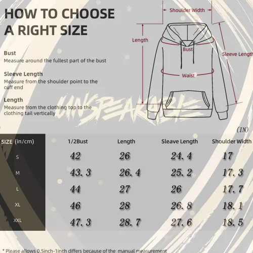 Vista 2 de FAYOYOMI Sudadera con capucha para hombre para cosplay anime camisetas con cuello redondo ropa de moda unisex