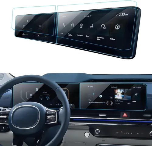 Vista 35 de Protector de Pantalla de Coche para 2015 2016 2017 2018 2019 Cadillac CTS Accesorios Navegación Pantalla Táctil Protector de Película de Vidrio