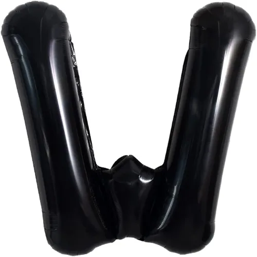 Vista 35 de TONIFUL Globos grandes de helio de letras B negras grandes de 40 pulgadas, globos de aluminio Mylar para decoración de suministros de fiesta