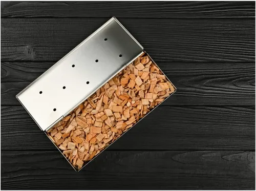 Vista 5 de Astillas de madera para ahumar de primera calidad, astillas para barbacoa, astillas para ahumar, barbacoa, accesorios para parrilla