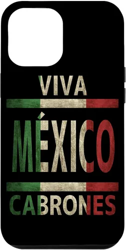 Vista 25 de Funda con bandera mexicana para iPhone 13 Viva México Cabrones
