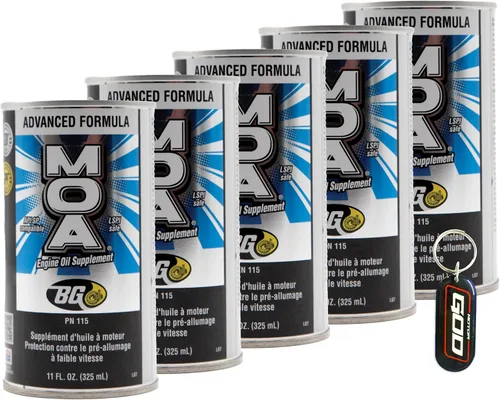 Vista 14 de BG Advanced Formula MOA PN 115 - Aditivo de aceite de motor, suplemento de aceite de motor, latas de 11 onzas líquidas, paquete de 4