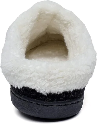 Vista 3 de Pantuflas para mujer, mocasín para mujer, pantuflas de espuma viscoelástica, zapatos de casa de espuma viscoelástica, acogedores, suaves