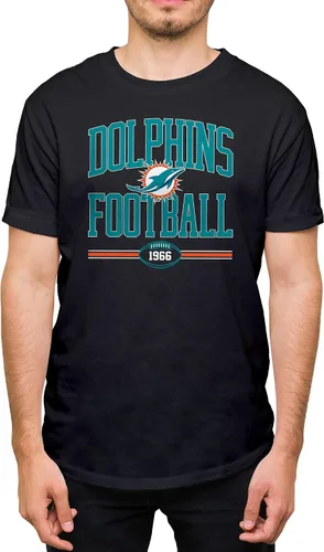Vista 10 de Hybrid Sports NFL Football Arch - Officially Licensed Adult Short Sleeve Fan Tee for Men and Women