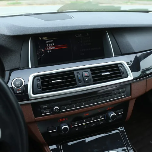 Vista 3 de YIWANG - Cubierta de ventilación para consola central de aire acondicionado para BMW Serie 5 F10 2011-2017