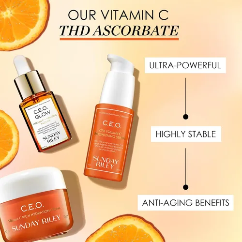 Vista 6 de Sunday Riley C.E.O. Crema hidratante facial rica en vitamina C