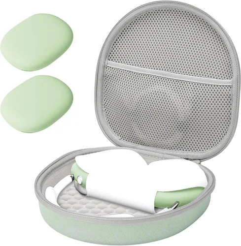 Vista 9 de ProCase Funda de viaje para AirPods Max y AirPods Max 2 con cubierta de Negro
