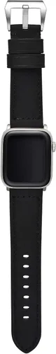 Vista 10 de Bullstrap Correa de reloj de cuero italiano de grano completo para hombre compatible con Apple Watch Series 1-8