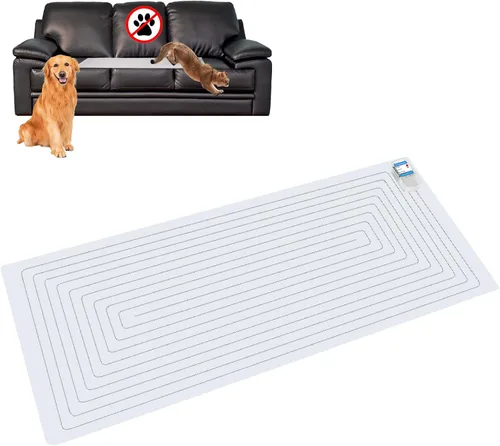 Vista 10 de SEERWAY Scat Pet Shock Mat 22x14 pulgadas: 3 modos de entrenamiento