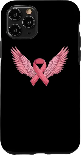 Vista 29 de Pink Ribbon Wings Breast Cancer Awareness Case for iPhone 17