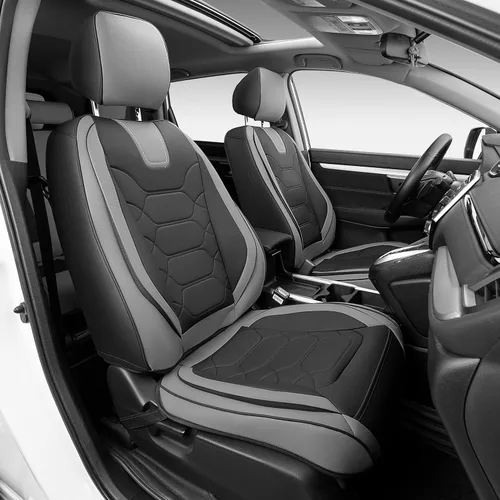 Vista 11 de OASIS AUTO Fundas de asiento con ajuste personalizado para Honda CRV 2017-2025, protector de asiento de cuero sintético impermeable y duradero