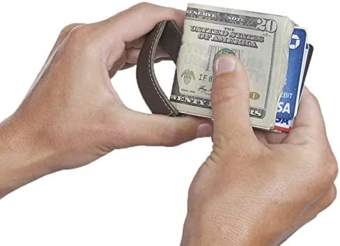 Vista 2 de The Naked Cartera delgada para dinero en efectivo y tarjetero