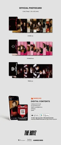 Vista 5 de The Boyz - 5th Mini Album Chase Platform Ver. (Random ver.)