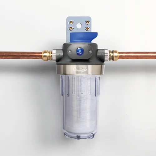 Vista 4 de Culligan WH-HD200-C sistema de filtración de entrada/salida de 1 pulgada, resistente para toda la casa