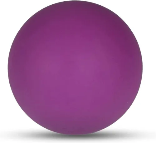 Vista 19 de Pelota de lacrosse de masaje WOVTE para músculos doloridos, hombros, cuello, espalda, pies, cuerpo, tejido profundo, punto de activación, nudos Negro