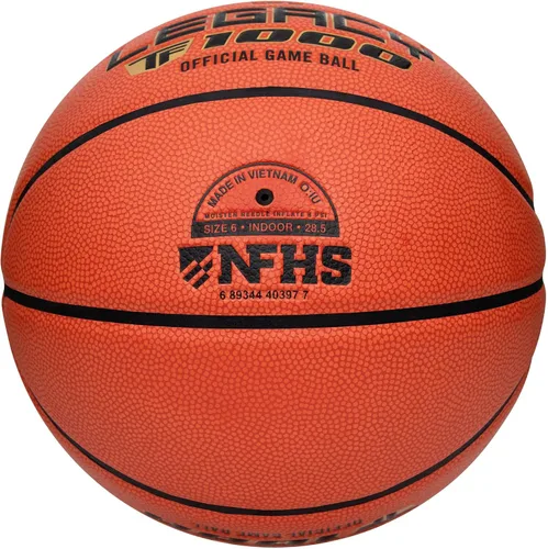 Vista 2 de Spalding Legacy TF-1000 NFHS Official Game Ball, Indoor Basketball