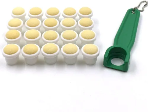 Vista 7 de Tapp Collections Bingo Dauber Puntas llanas 20-pk y EZ Lift Dauber Tip herramienta de eliminación