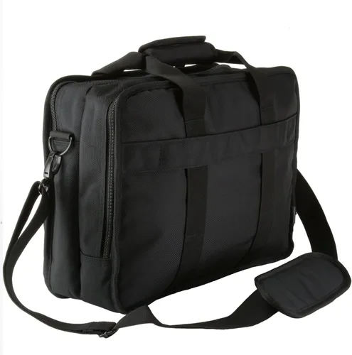 Vista 3 de Alpine Swiss Conrad Messenger Bag Maletín para portátil de 15,6 pulgadas con funda para tableta