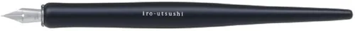 Vista 2 de Pilot iro-utsushi - Bolígrafo de inmersión tipo herramienta de escritura con eje de madera, negro, punta media, P-FIR-2-BM con lápiz capacitivo