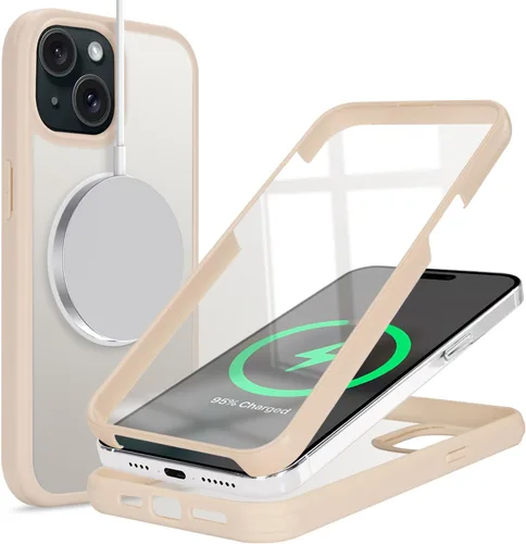 Vista 13 de Funda para iPhone 8 Plus con protector de pantalla, compatible con Magsafe, para iPhone 7 Plus, protector de pantalla integrado, funda delgada