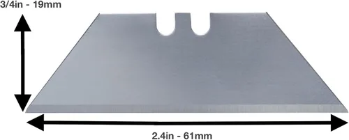 Vista 4 de Cuchillas de cuchillo utilitario, repuestos de cuchillas de corte, 10 paquetes, una de cada una de las cuchillas estándar, cuchillas de gancho