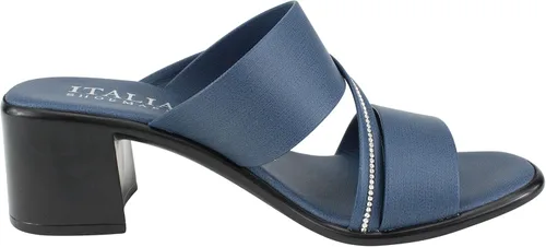 Vista 4 de ITALIAN Shoemakers Coletty - Sandalias cómodas de tacón bajo para mujer, puntera abierta, soporte para el arco