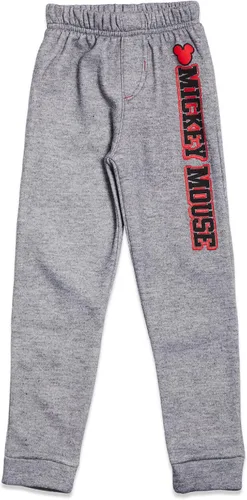 Vista 3 de Disney Mickey Mouse - Conjunto de sudadera con capucha y pantalones de forro polar para niños grandes
