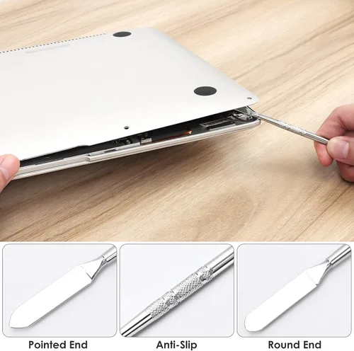 Vista 5 de STREBITO Ventosas resistentes 2 piezas + kit de herramientas de palanca Spudger 11 piezas de apertura, kit de herramientas definitivo para iMac