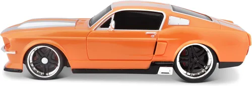 Vista 11 de Maisto Tech R/C 1:24 Escala 2.4 GHz 1967 Ford Mustang GT, Naranja Metálico