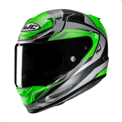 Vista 4 de Casco de motocicleta HJC RPHA 12N Brels con visera HJ-42 Pinlock, aprobado por DOT (MC1, Pequeño)