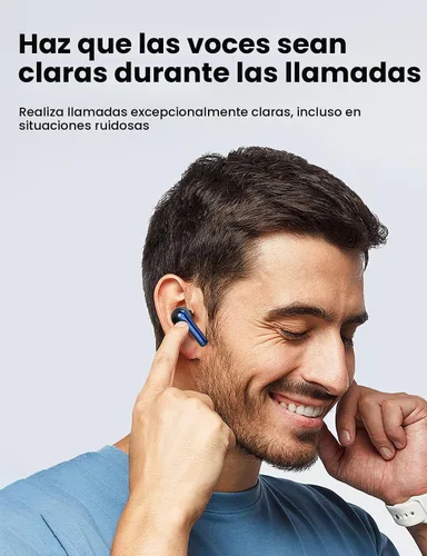 Vista 5 de Auriculares inalámbricos con sonido de graves profundos, auriculares Bluetooth 5.3, 48 horas de reproducción, pantalla LED con micrófono, IPX7