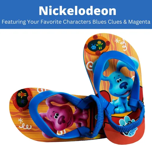 Vista 2 de Nickelodeon Sandalias de agua para niños y niñas - Paw Patrol Blues Clues Baby Shark - Sandalias de playa de verano para niños pequeños de secado