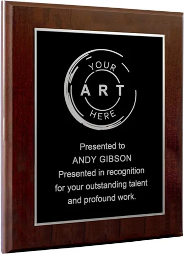 Vista 5 de Placas y premios grabados personalizados. Ideales para jubilación, agradecimiento, reconocimiento militar, logros especiales, memoriales, deportes