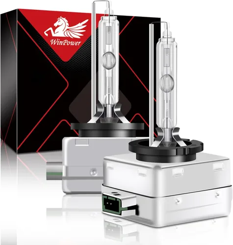 Vista 12 de WinPower Bombillas de repuesto para faros delanteros HID Xenón D1S de 35 W, 6000 K, paquete de 2