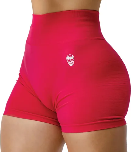 Vista 9 de Gymreapers Infinity Pantalones cortos de entrenamiento, sin costuras, de cintura alta, para mujer, pantalones cortos atléticos para gimnasio
