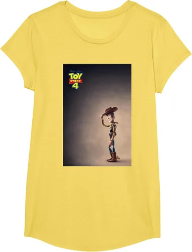 Vista 38 de Disney Pixar Toy Story 4 - Camiseta gráfica con póster de película Baby Blue