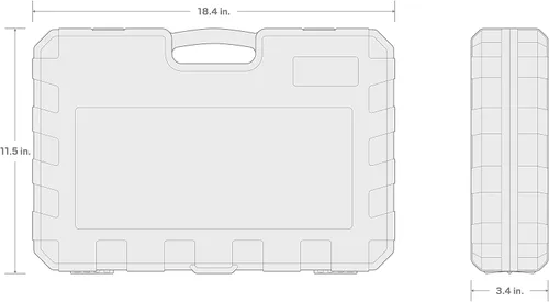 Vista 7 de TEKTON Hex, Torx, TR Torx, Phillips, Juego de llaves de puntas ranuradas SHB92302