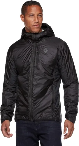 Vista 2 de Black Diamond Vision Hybrid - Sudadera con capucha para hombre, Negro