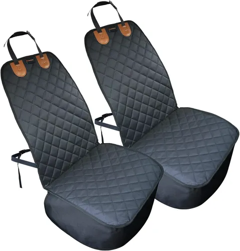 Vista 8 de Fundas de Asiento Delantero de Coche para Perros Fundas de Asiento de Silla de Capitán Funda de Asiento de Coche para Mascotas Protector de Asiento