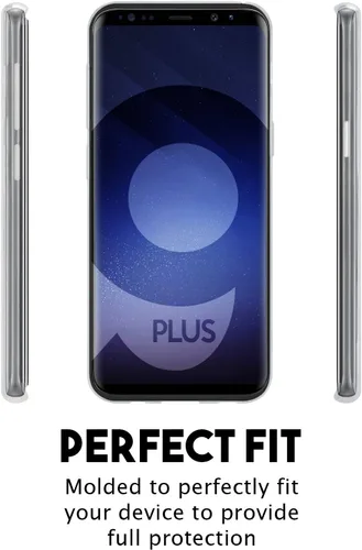Vista 2 de GOOSPERY Clear Jelly - Funda para Samsung Galaxy S9 Plus (2018) Funda delgada de goma TPU (transparente)