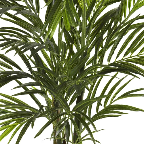 Vista 3 de Nearly Natural - Palmera artificial de areca de 2.5 pies, resistente a los rayos UV (interior/exterior)