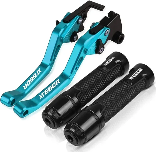 Vista 10 de Embrague de freno para Yamaha XT660 XT660R XT660X 2004-2016 Palancas de embrague de freno corto de motocicleta embrague empuñaduras agarraderas Negro