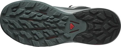 Vista 6 de Salomon Botas de senderismo OUTPULSE Mid Gore-Tex para hombre Urban Chic/Sombra/Cuero crudo