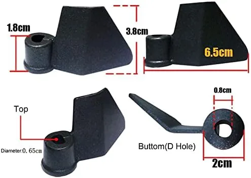 Vista 3 de FTVOGUE Paleta del fabricante del pan, paleta de mezcla de la pieza de la pieza del reemplazo de la máquina del panificador antiadherente del acero