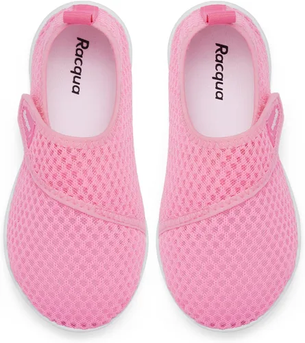 Vista 6 de Racqua Zapatos de agua para niños y niñas, de secado rápido, ligeros, deportivos, acuáticos (niños pequeñosniños grandes)