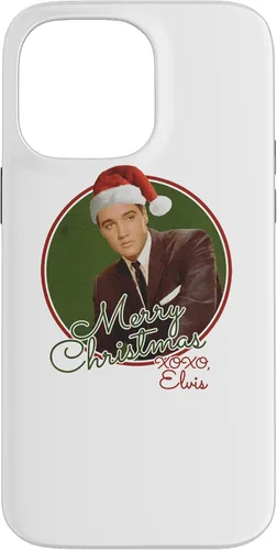 Vista 21 de Elvis Presley Official Merry Christmas. XOXO, Elvis Case for iPhone 17
