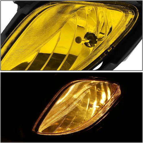 Vista 2 de DNA MOTORING FL-ZTL-130-AM - Luz antiniebla con interruptor para el lado del conductor y del pasajero, mejora la visibilidad