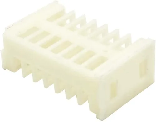 Vista 2 de goodland glqcage-w de fuente de las abejas abeja reina Jaula de plástico blanco – 2" x 1" X 3/4