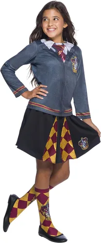 Vista 3 de Harry Potter - Falda para disfraz de Gryffindor para niños